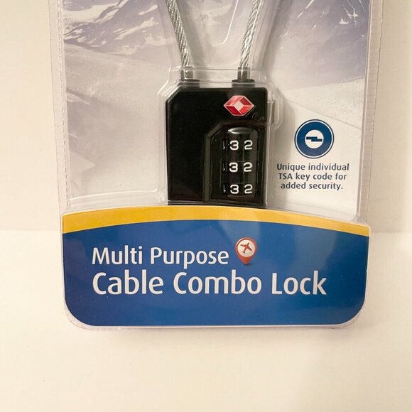 Cloudz Multi Purpose Cable Combo Lock - Picture 2 of 11